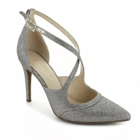 Marc Fisher Kaylane sparkly heels event evening holiday Size 9 - Picture 1 of 9